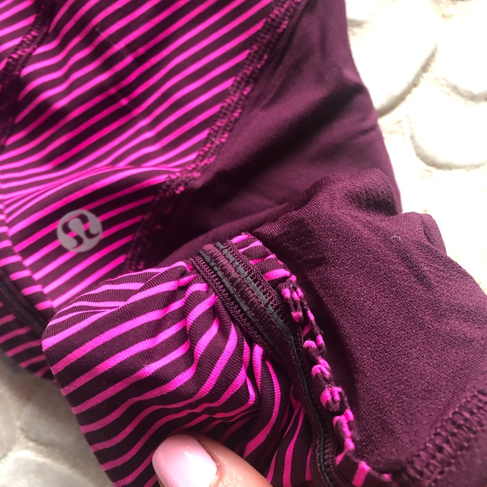 Lululemon run crop like new size 4